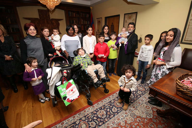Children Celebrating Christmas - Youth Blessing Day at the Western Diocese