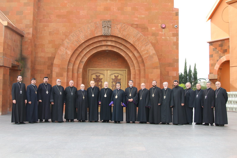 Diocesan Clergy Welcome H.E. Archbishop Aram Ateshyan, the Patriarchal Vicar of the Armenian Patriarchate of Turkey