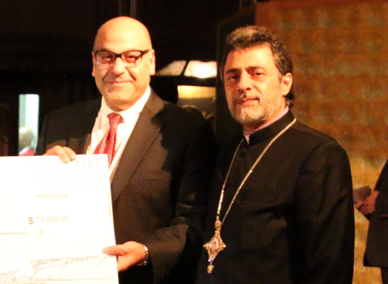 Primate Attends Alfred and Marguerite Hovsepian School's 31st Annual Gala