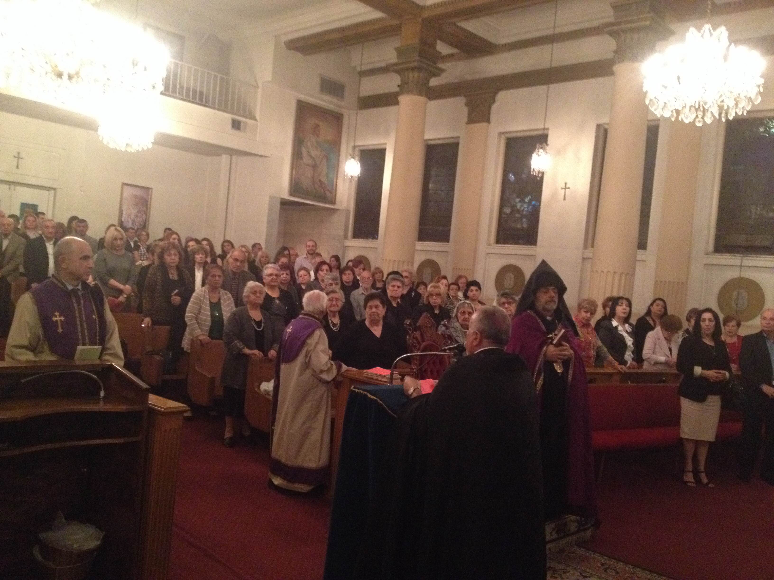 Primate Presides Over Lenten Vigils