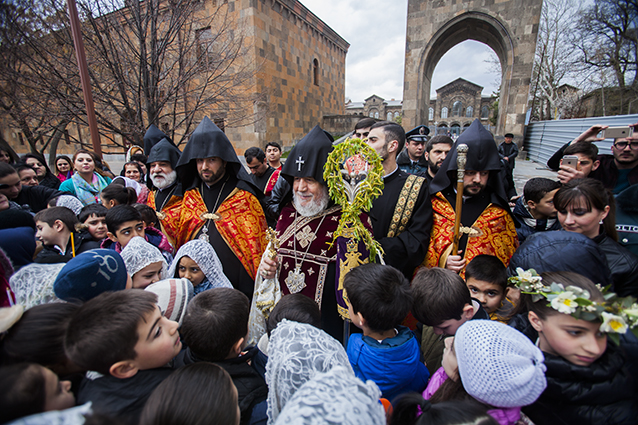 Palm Sunday in the Mother See of Holy Etchmiadzin