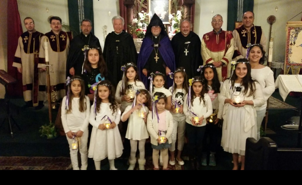 Commemoration of the Ten Maidens at St. Peter Armenian Church in Glendale