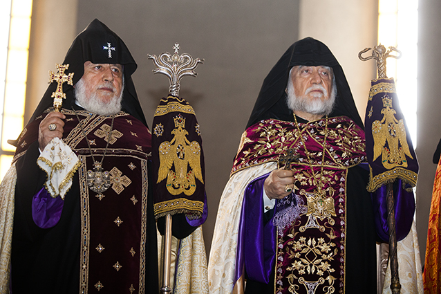 Catholicoi Conclude Visit to Artsakh