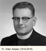 In Memoriam: Rev. Fr. Arten Ashjian (1919-2016)