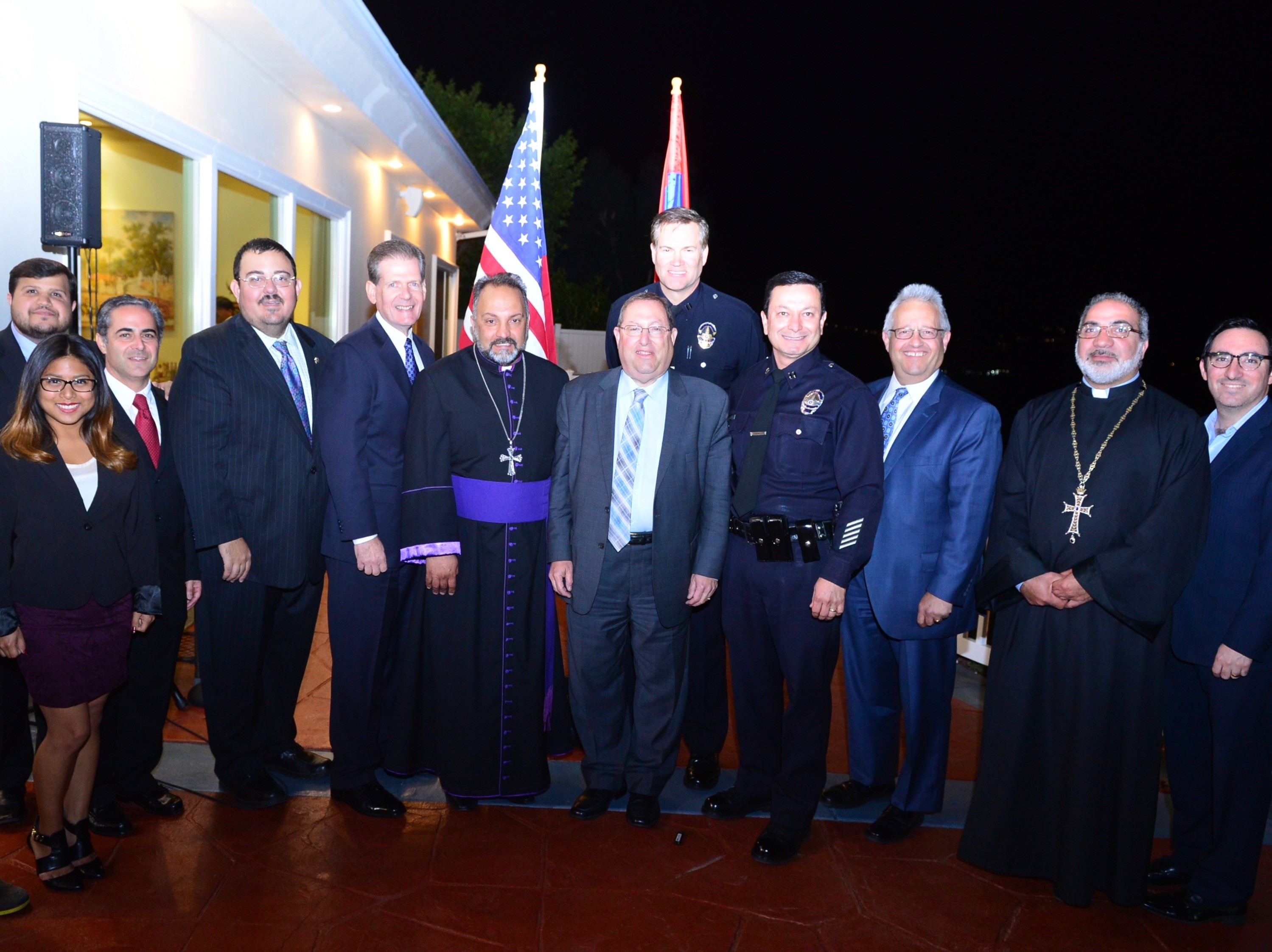 Police Officers Honored in Encino