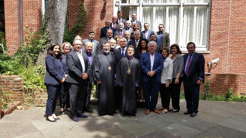 Armenian Ambassador H.E. Grigor Hovhannissian Hosts Armenian-American Leaders in Washington, D.C.
