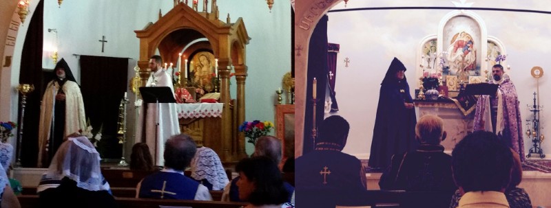 Young Diocesan Priests Celebrate First Divine Liturgy at Newly Assigned Parishes