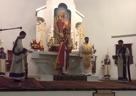 Grand Sacristan of the Mother See Celebrant at St. Leon Armenian Cathedral - Visiting Priests Celebrate the Divine Liturgy in Bay Area Churches