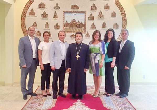 AGBU Western Region District Committee Board Visits the Western Diocese