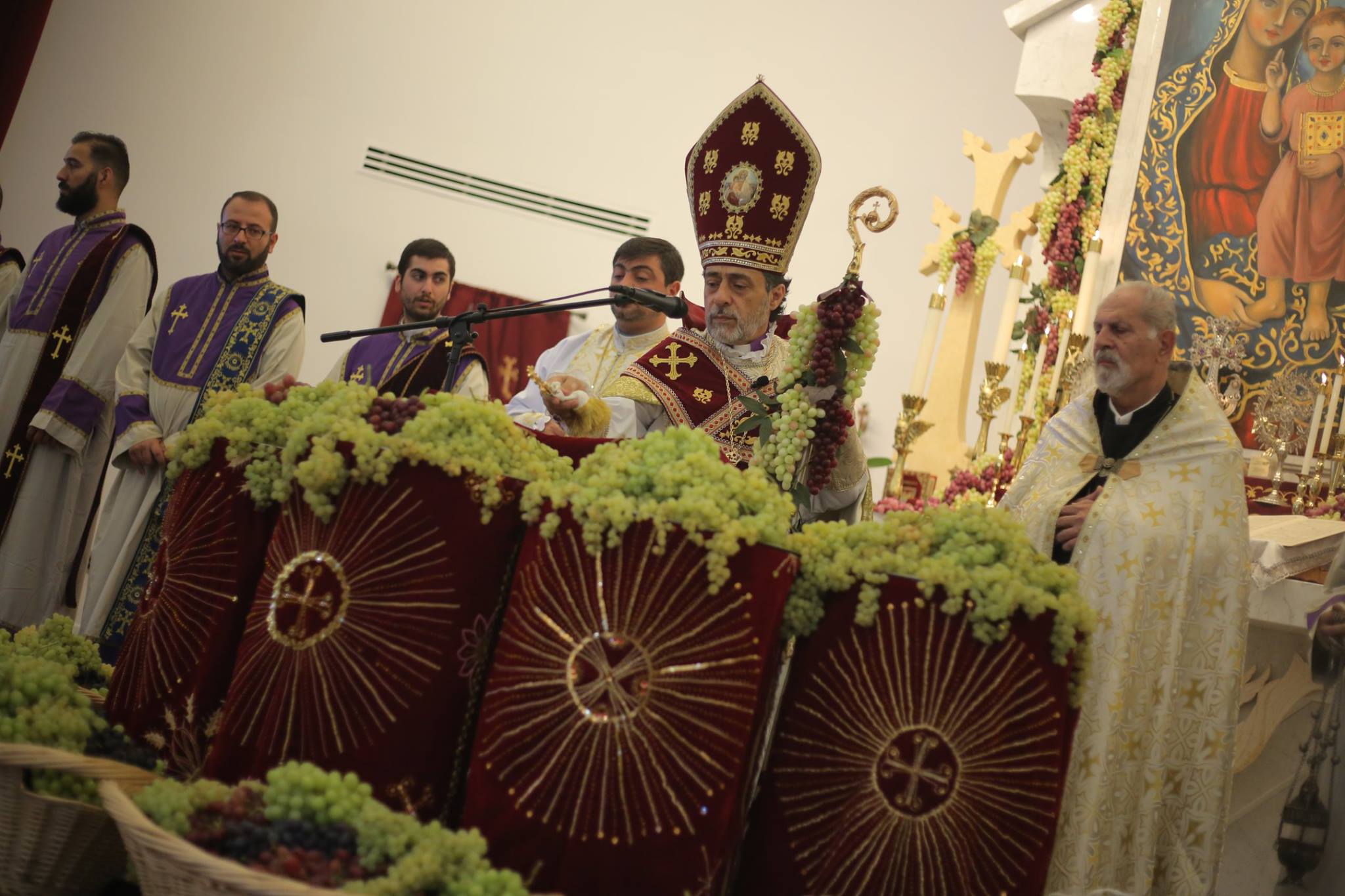 Feast of the Assumption at St. Leon Armenian Cathedral