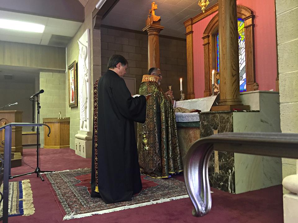 Feast of the Assumption Divine Liturgy Celebrated at Ararat Home