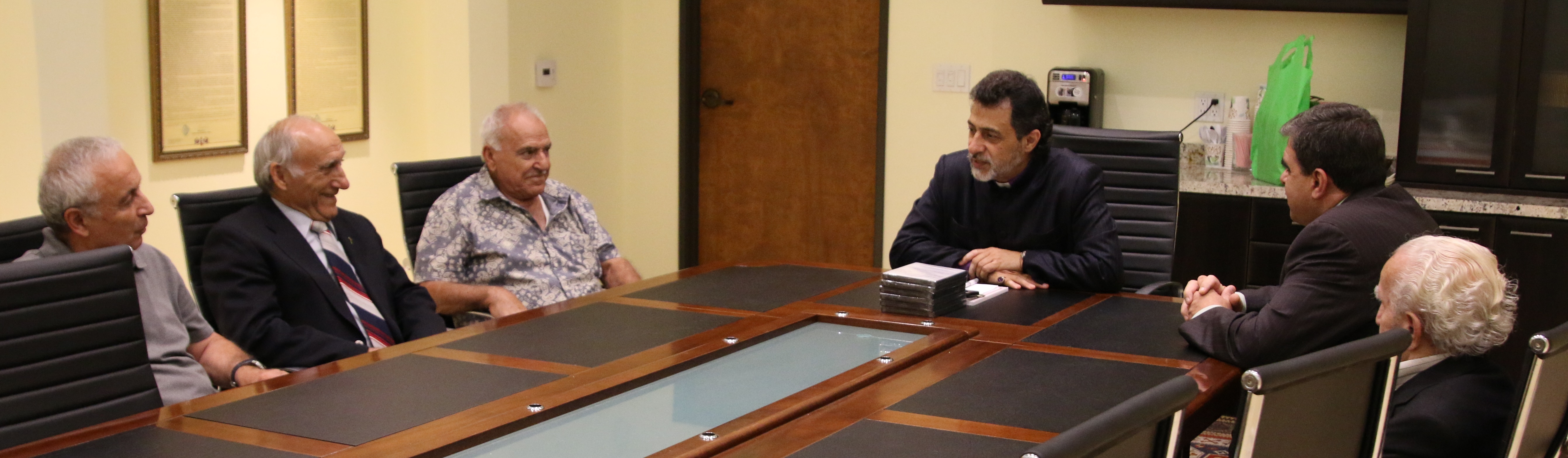 Armenian Ecclesiastical Brotherhood Representatives Visit the Western Diocese