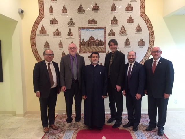 Armenian Bar Association Representatives Visit the Western Diocese
