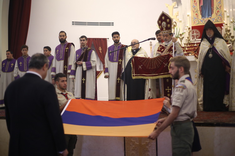 Armenia’s 25th Anniversary of Independence Celebrated at St. Leon Armenian Cathedral