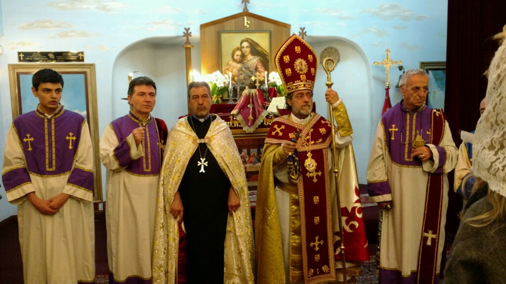 Primate Celebrates Divine Liturgy at St. Kevork Armenian Church 