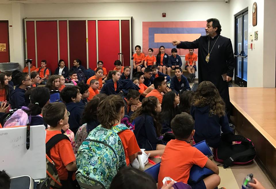 Primate Visits Hovsepian School Students