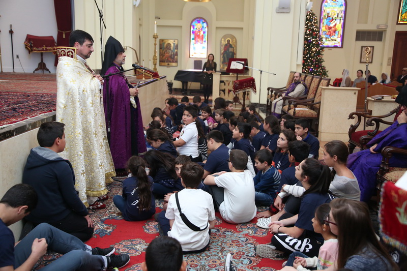Children Celebrating Christmas - Youth Blessing Day at the Western Diocese