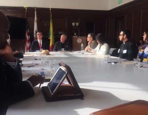 LA Mayor Eric Garcetti Discusses Homelessness Strategy with Community Leaders