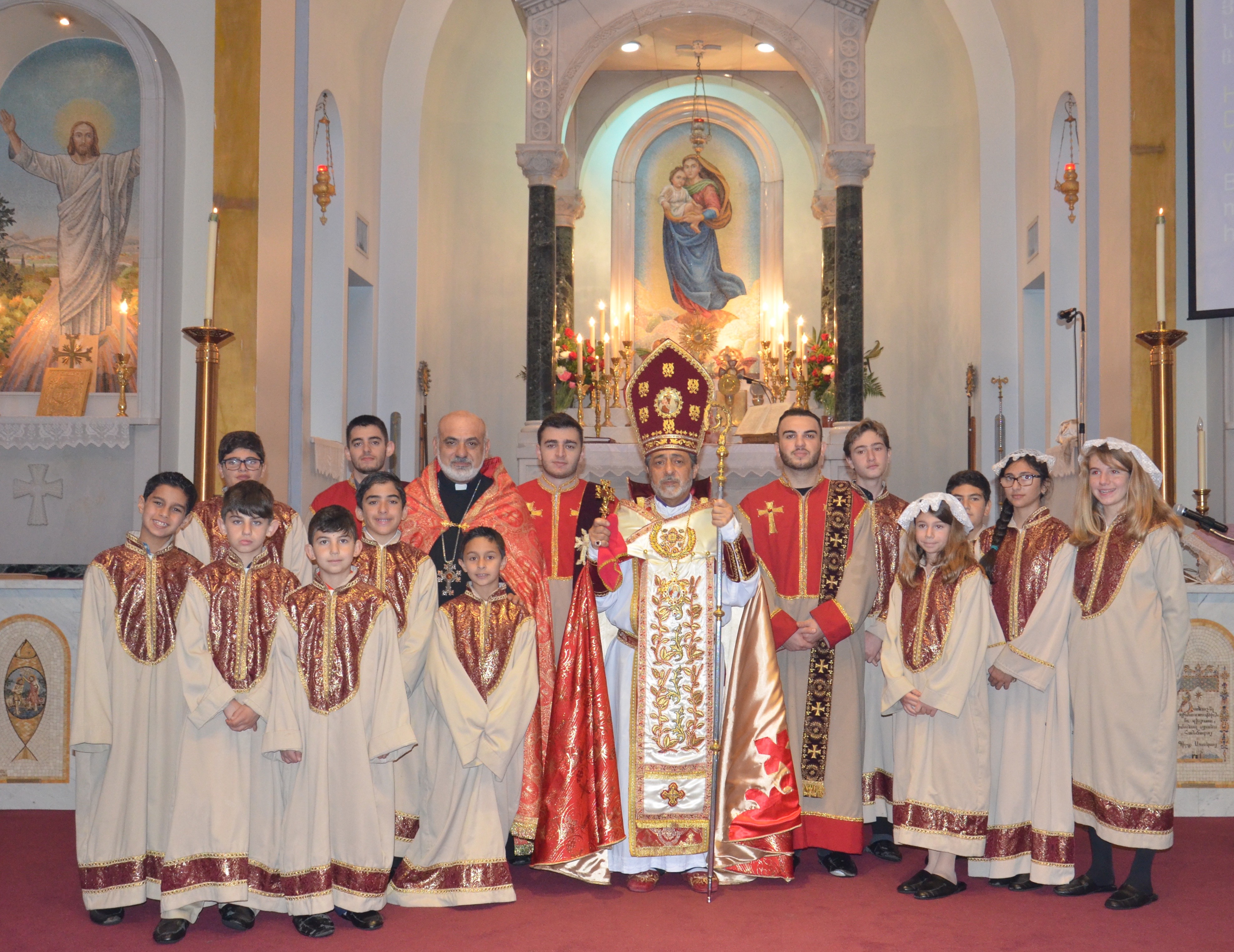Primate Celebrant at St. Peter Armenian Church 
