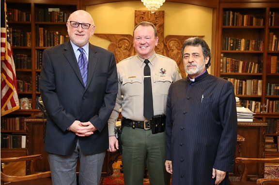 LA County Sheriff Jim McDonnell Visits the Western Diocese
