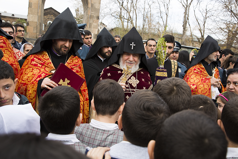 Palm Sunday Celebrations in Holy Etchmiadzin