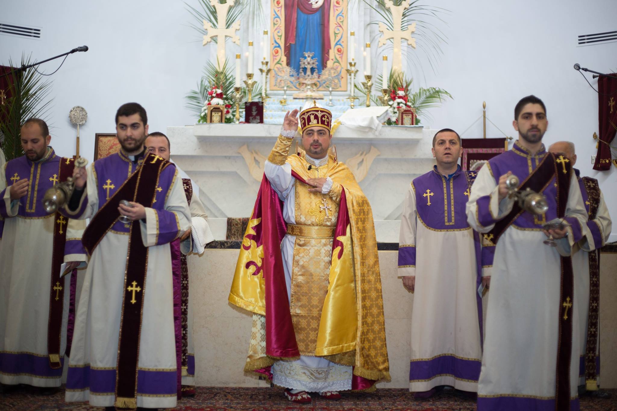 Palm Sunday at St. Leon Armenian Cathedral