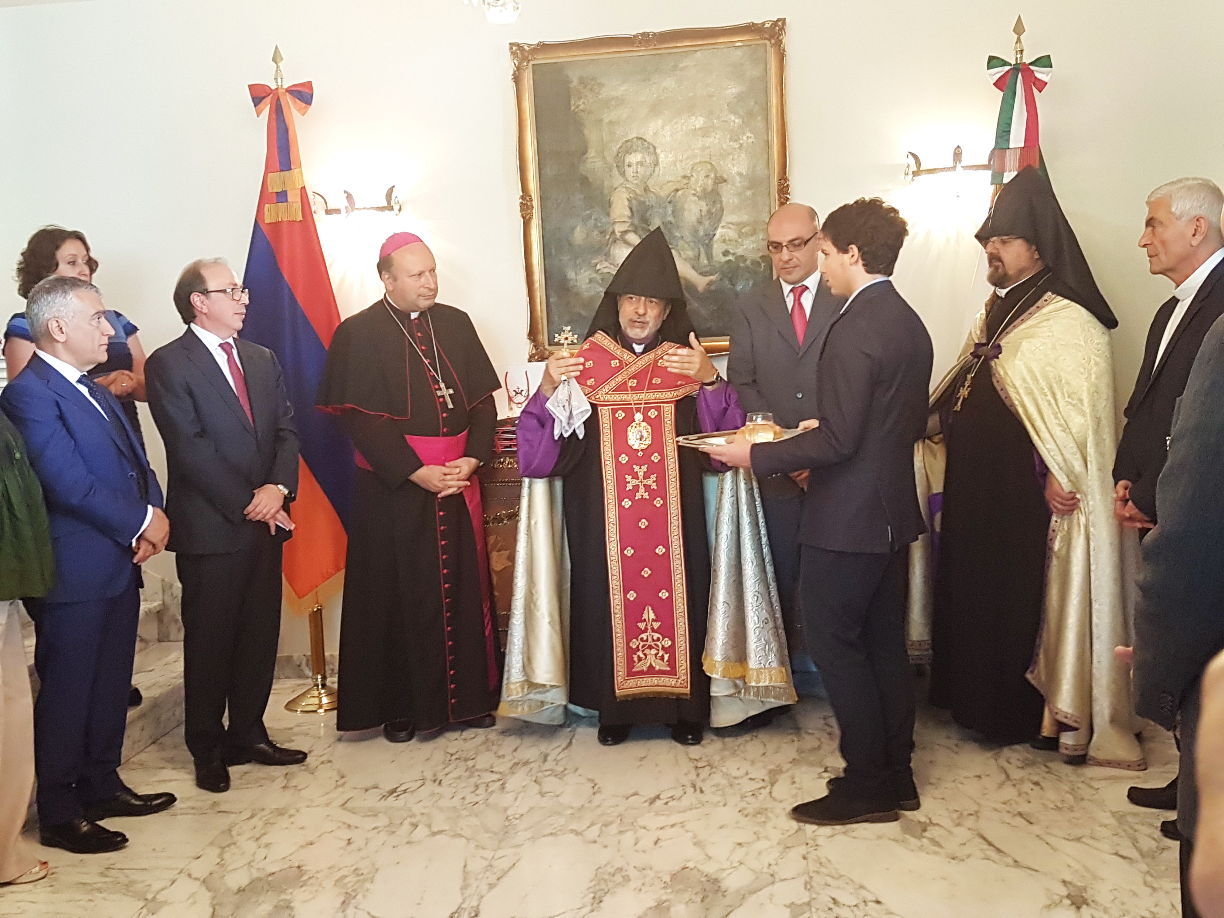 Primate Presides Over Dedication Ceremony of the New Embassy Building of the Republic of Armenia in Mexico