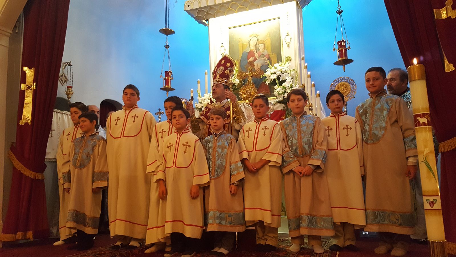 Primate Celebrant at St. Gregory the Illuminator Armenian Church of Fowler