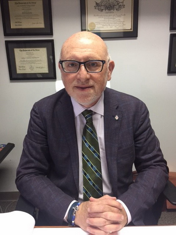 JOSEPH KANIMIAN AWARDED RED CROSS TEN YEAR SERVICE PIN