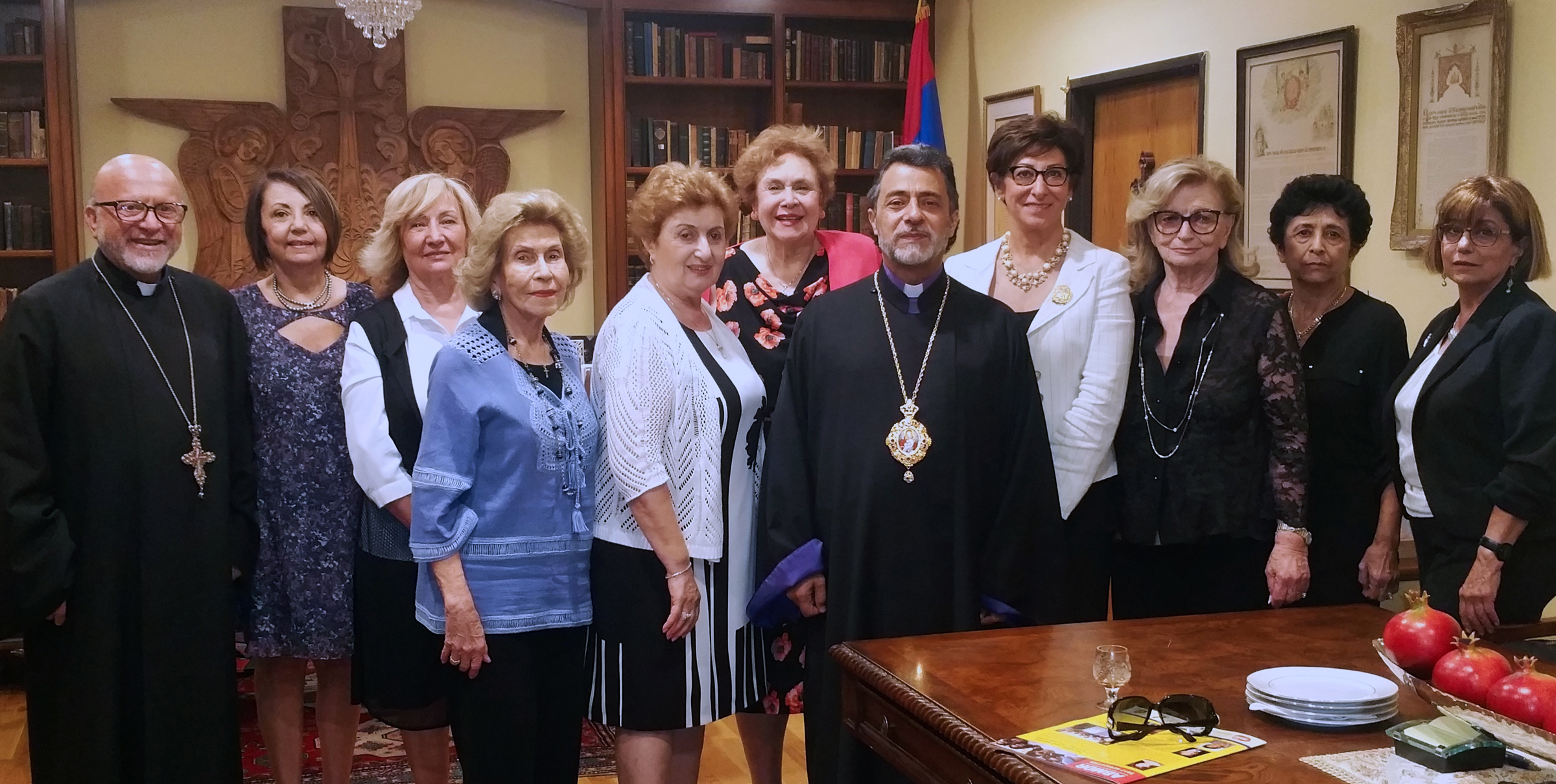 Led by Archbishop Derderian, prayers offered for  ABMDR patients at Diocese churches