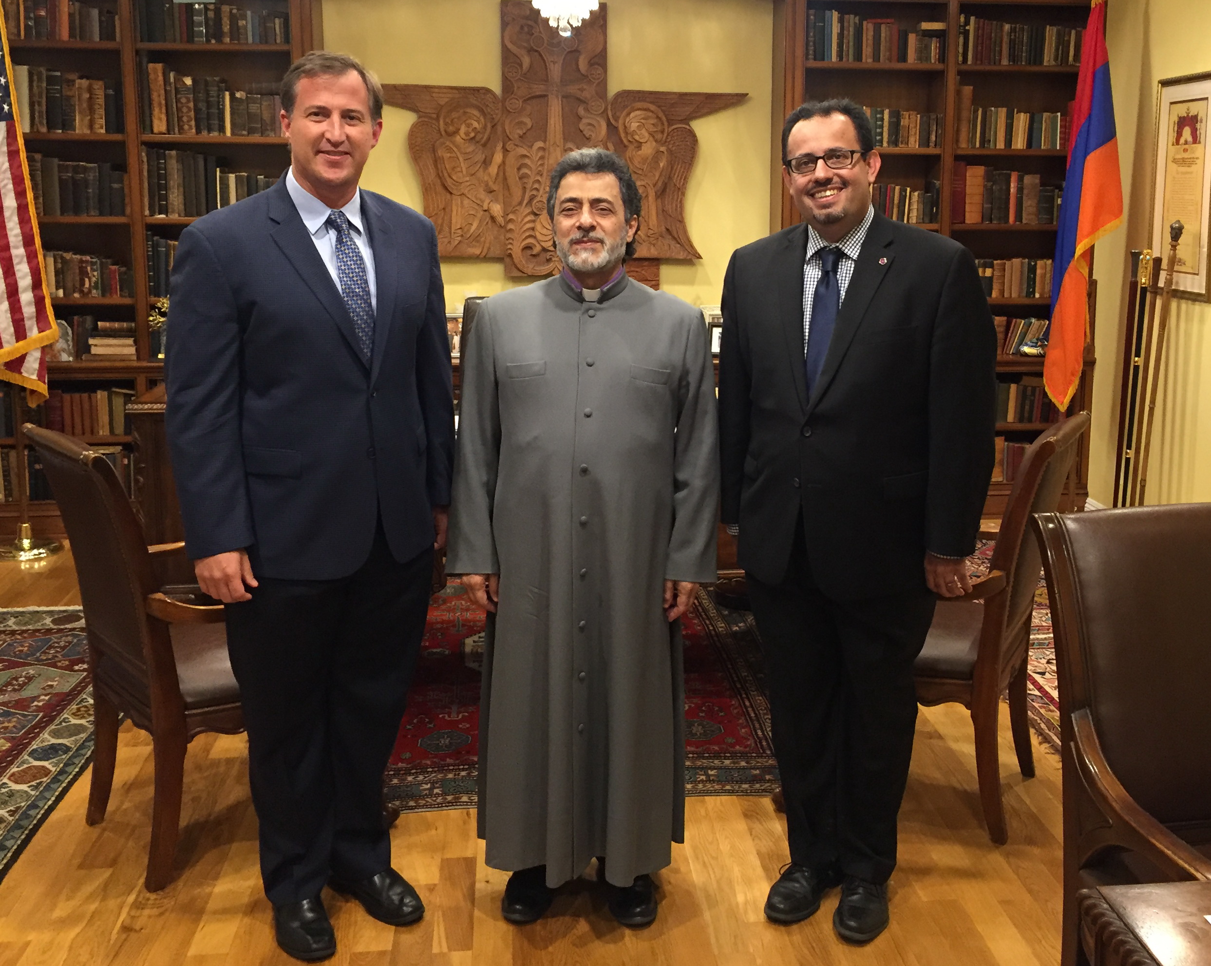 Armenian Assembly of America’s Executive Director and Western Region Director Visit the Western Diocese
