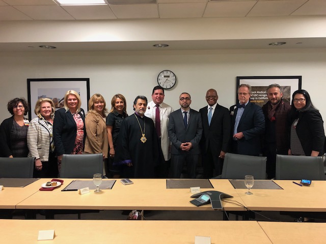 Primate and Western Diocese Representatives Meet with Members of USC’s Cardiovascular Medicine Department