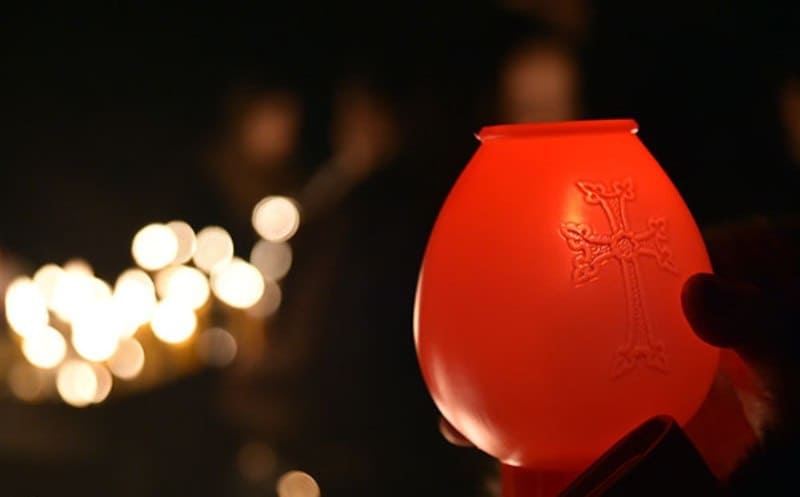 Eve of Nativity Service at St. Leon Armenian Cathedral