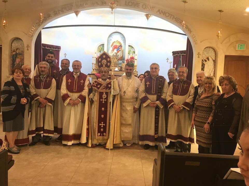 Primate Celebrant at St. Sarkis Armenian Church in Santa Clarita