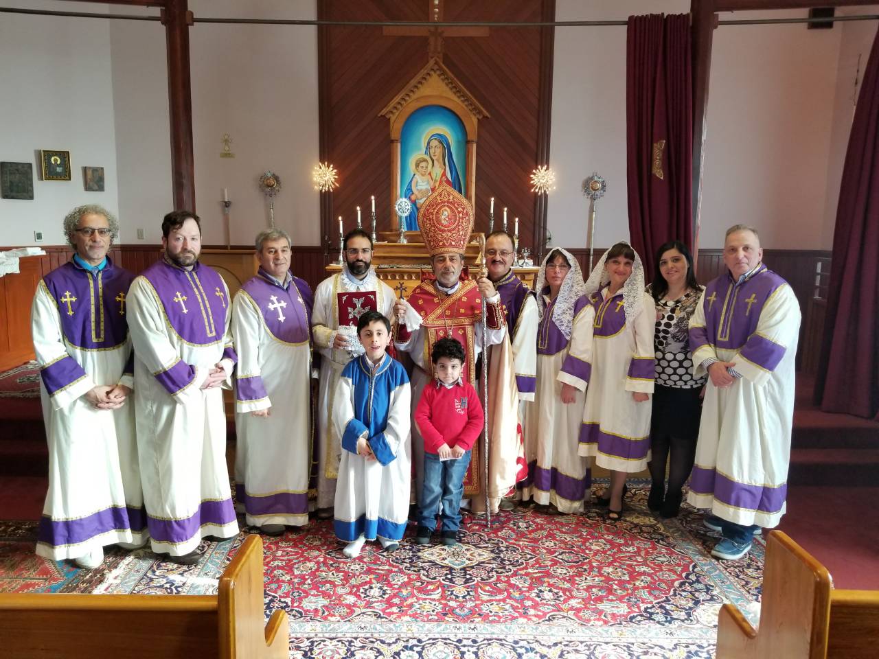 Առաջնորդ Սրբազան Հօր Հովուական Այցելութիւնը Փօրթլենտի Սբ. Գեւորգ Եկեղեցի