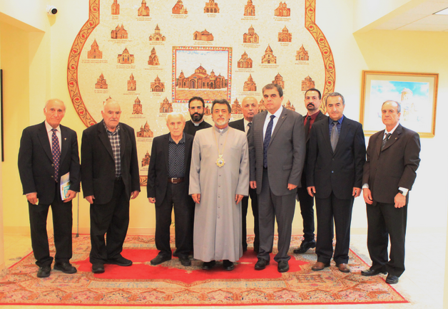 Armenian Ecclesiastical Brotherhood Leadership Visits the Western Diocese