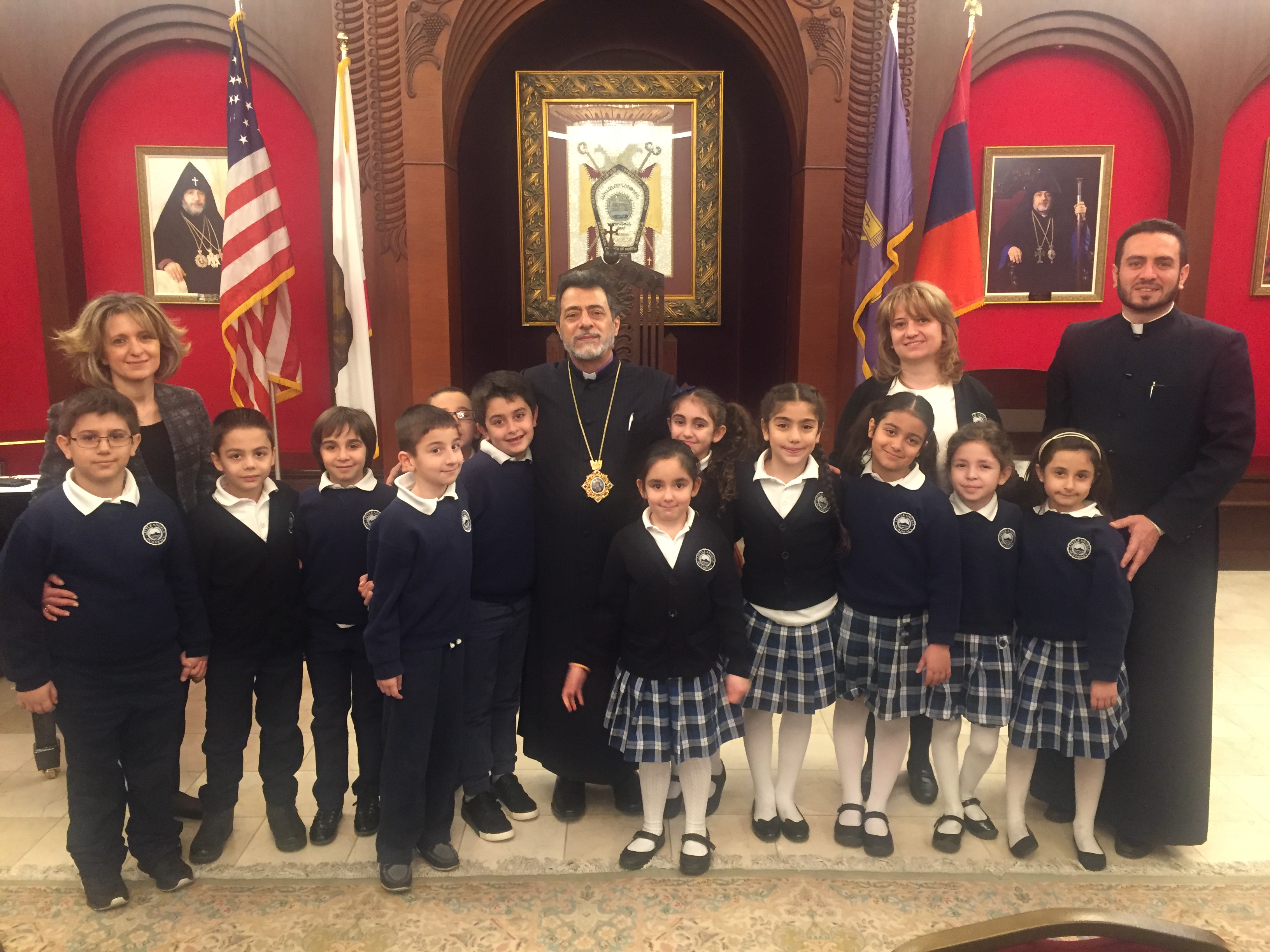 Little Angels Academy Students Visit the Western Diocese