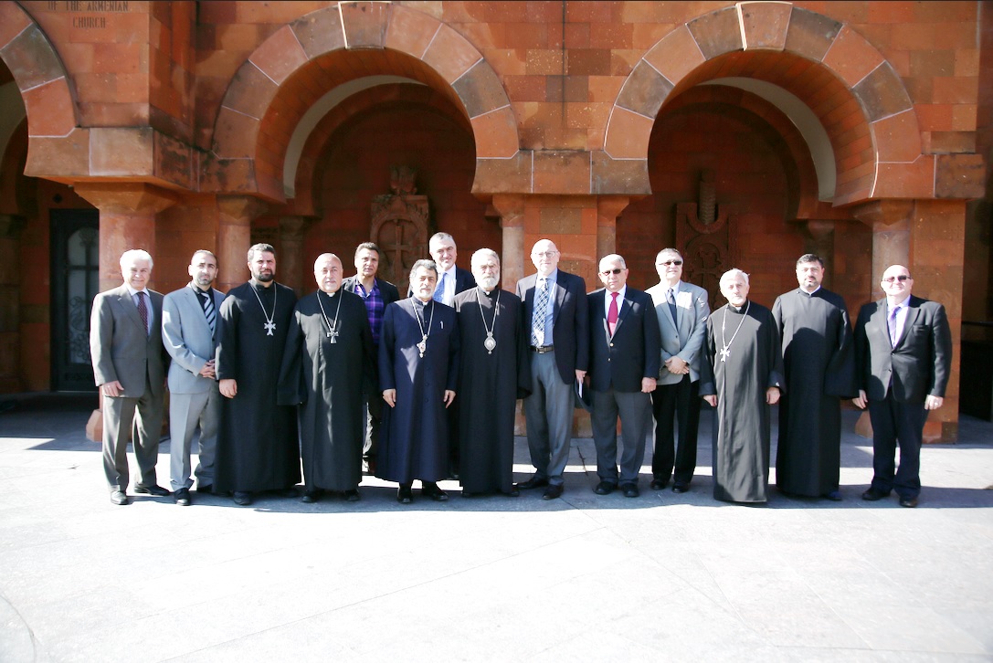 Primate of the Diocese of Artsakh Visits the Western Diocese