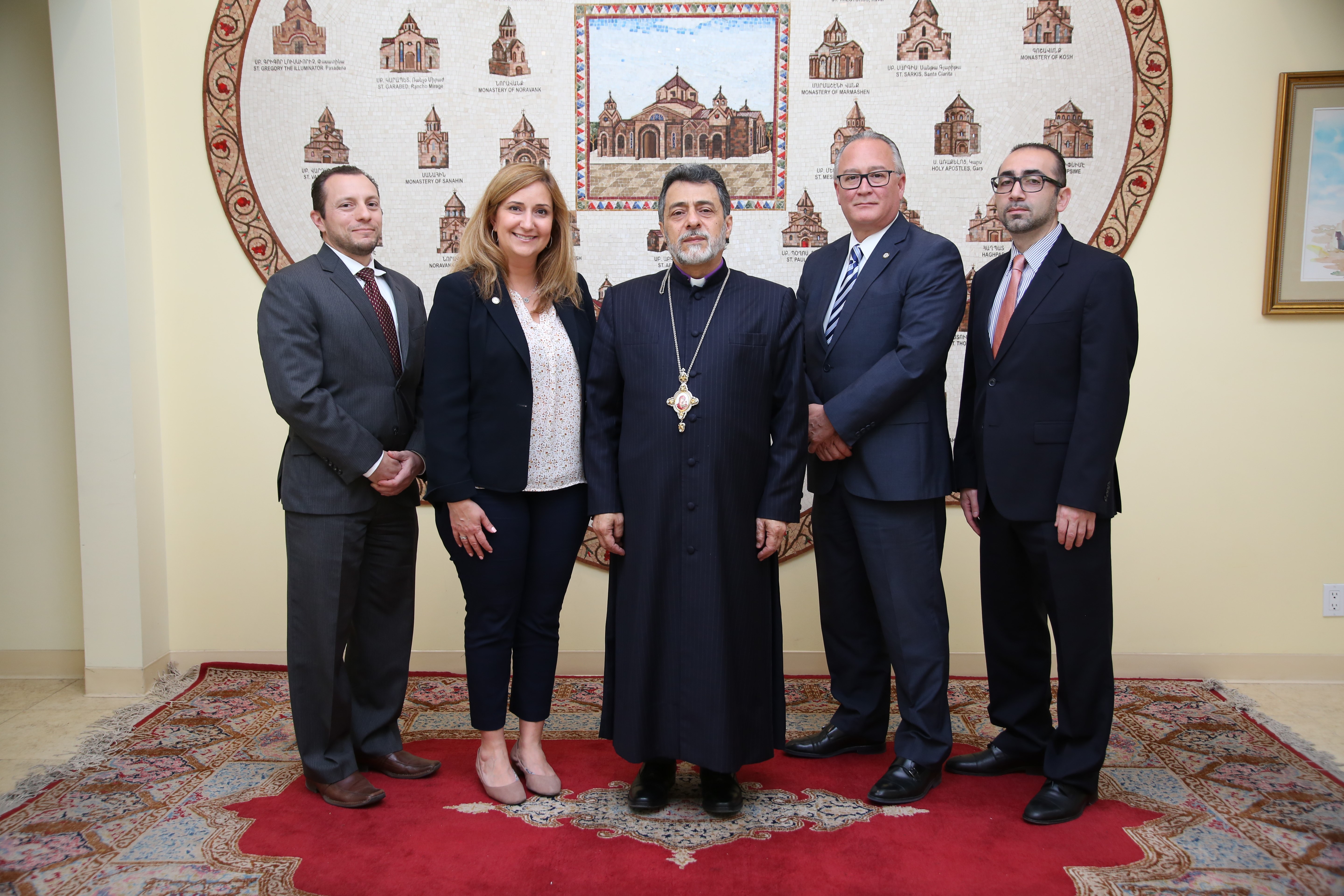 Glendale City Manager Yasmin Beers Visits the Western Diocese