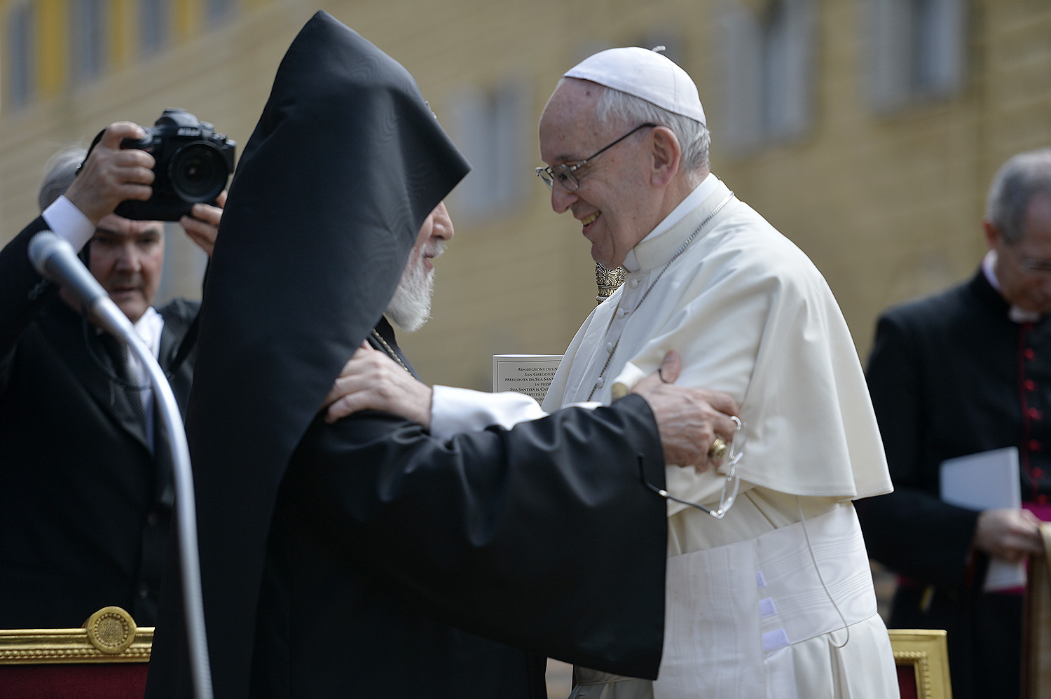 Սկսուեց Ամենայն Հայոց Կաթողիկոսի եղբայրական այցը Վատիկան