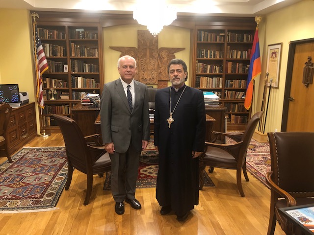 Honorary Consul of the Republic of Armenia in Las Vegas Mr. Andy Armenian Visits the Western Diocese