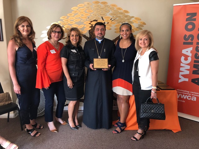 Agape Circle Receives Recognition Plaque from YWCA - Glendale