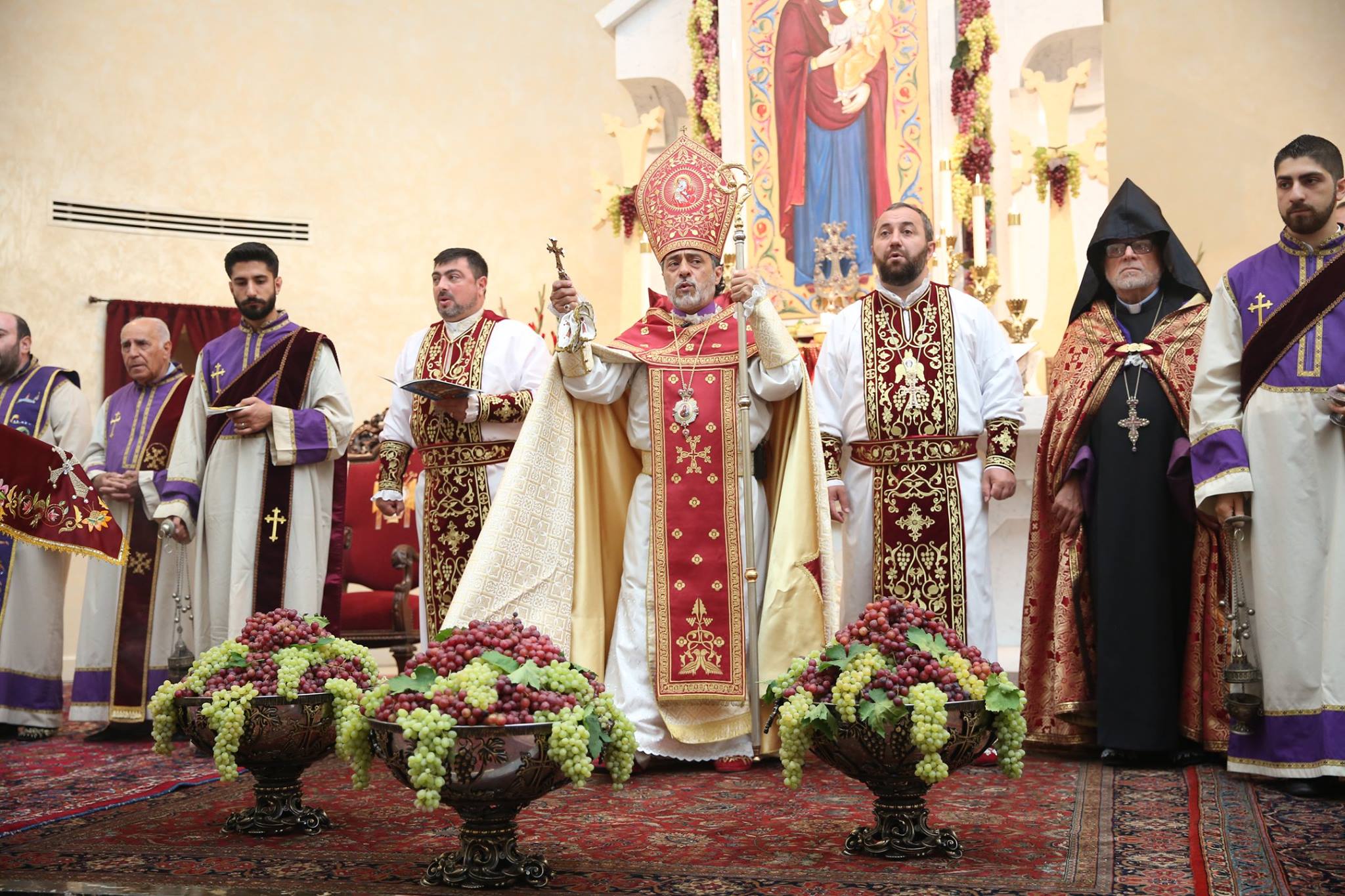 The Feast of the Assumption of the Holy Mother of God at St. Leon Armenian Cathedral