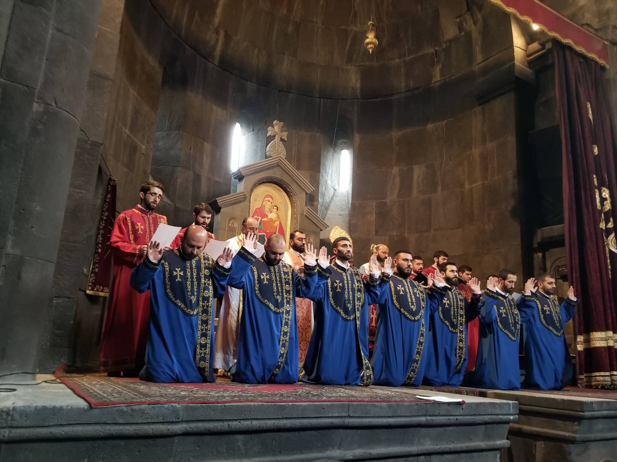 Կեչառիսի վանքում կատարուեց քահանայական ձեռնադրութիւն