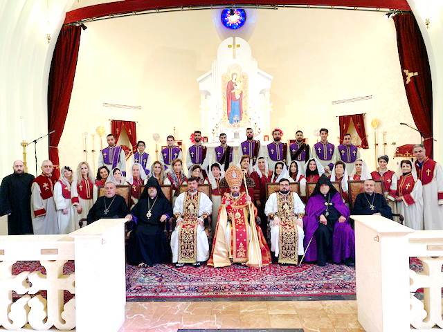 Grand Sacristan of the Mother See of Holy Etchmiadzin Celebrant at St. Leon Armenian Cathedral