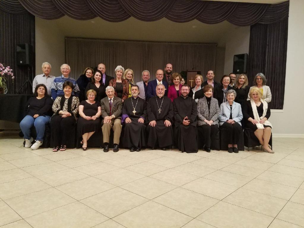 Primate Pays Pastoral Visit to St. Garabed Armenian Church of the Desert: Parish Council Organizes Reception to Benefit Stewardship Program of the Western Diocese