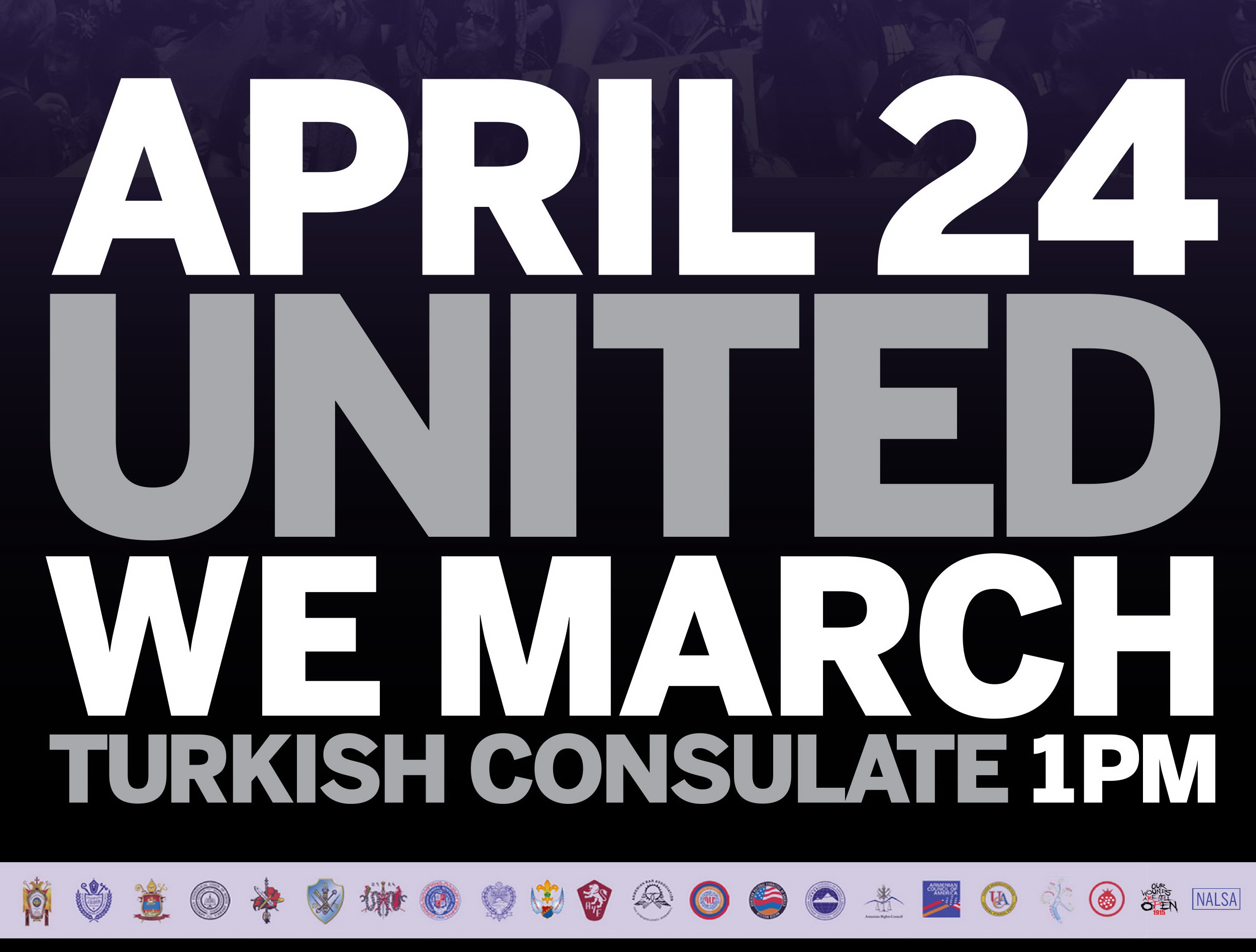 AGC Announces April 24 March for Justice at Turkish Consulate