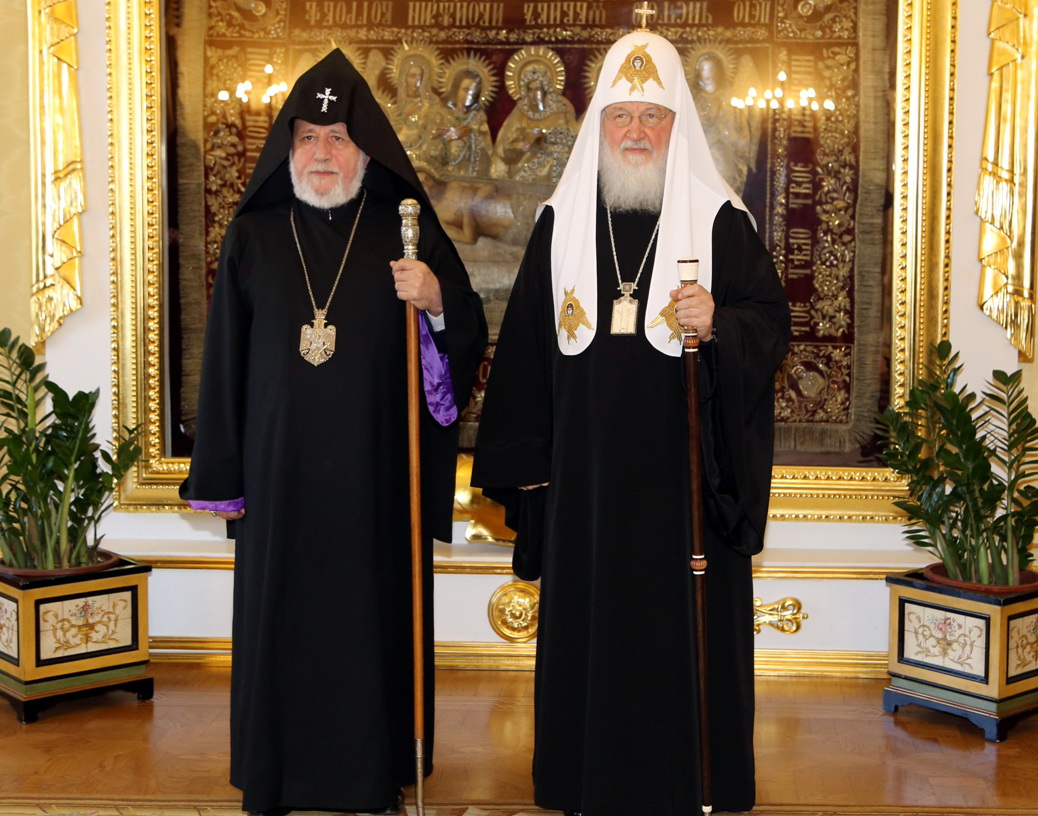 Meeting of the Catholicos of All Armenians and the Patriarch of Moscow and All Russia in Moscow