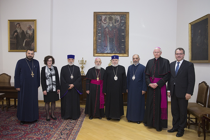 Catholicos of All Armenians Received the Delegation of the Bishop’s Conference of the Catholic Church of Germany
