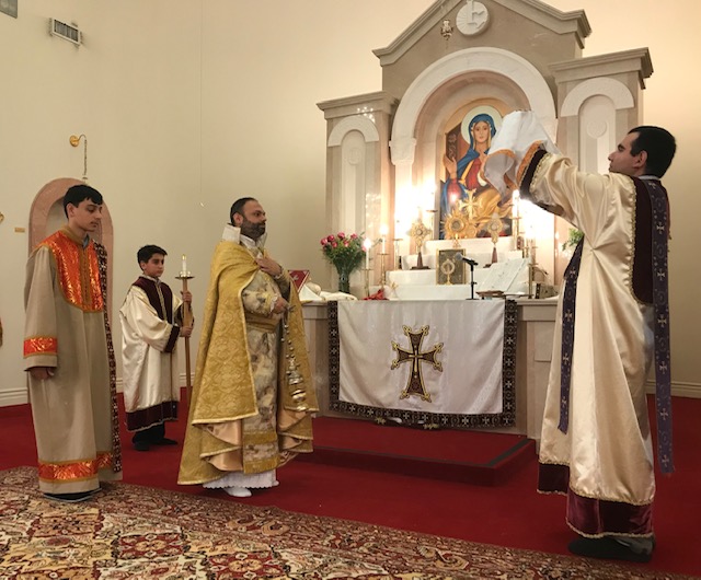The Very Rev. Fr. Zakaria Baghumyan Celebrant at St. Gregory the Illuminator Armenian Church in Pasadena